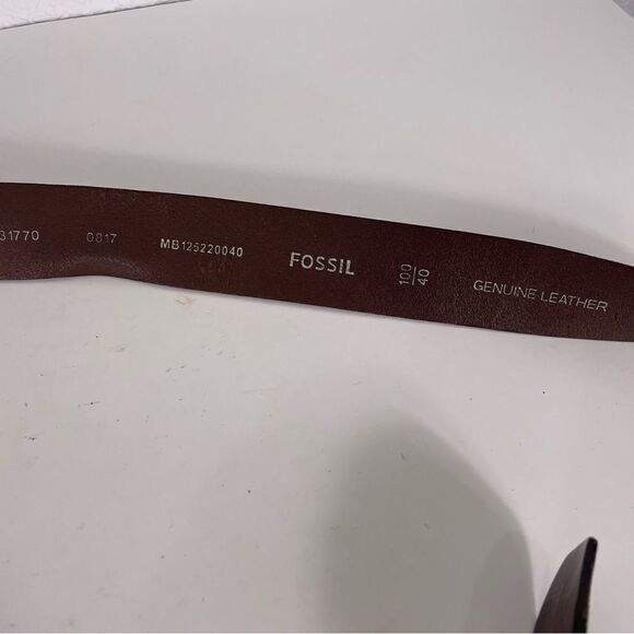Fossil Brown Leather Belt - Picture 4 of 5